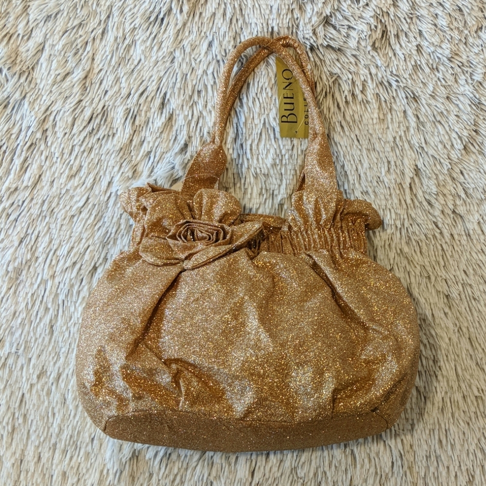 NWT - Bueno Gold Shoulder Bag